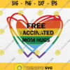 Lgbt Gay Pride Lesbian Free Vaccinated Mom Hugs Svg