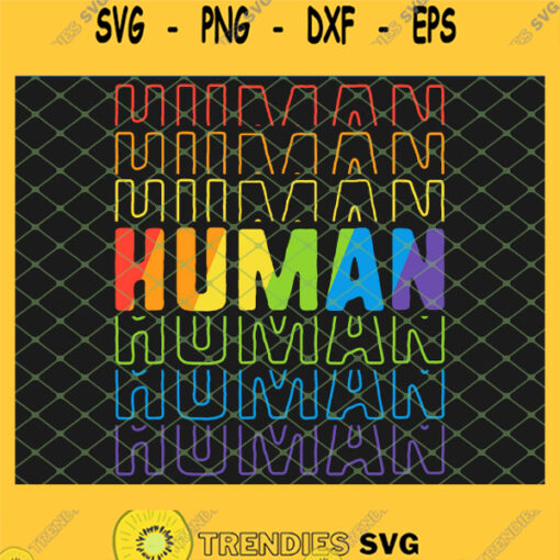 Lgbt Human Equality Rainbow Flag Parade Ally Rally March Mirror SVG PNG DXF EPS 1