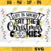 Life Is Short Eat The Christmas Cookies SVG Cut File Christmas Pot Holder Svg Christmas Svg Bundle Merry Christmas Svg Apron Svg Design 1498 copy