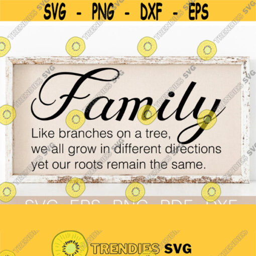 Like Branches On A Tree We May Grow In Different Directions Svg Family Sign Svg Family Defination Svg Family Svg Quotes Svg For Sign Design 421