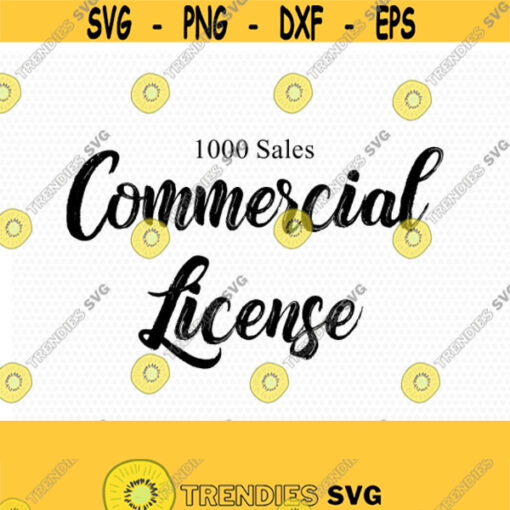 Limited Commercial License under 1000 sales Design 566
