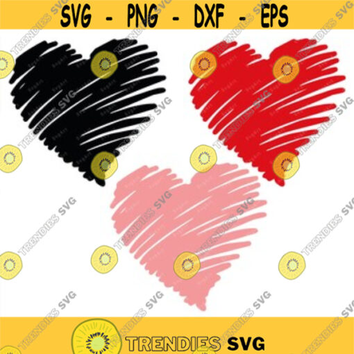 Lineart Heart svg PNG PDF Cricut Silhouette Cricut svg Silhouette svg Simple Hearts Svg Valentine day svg Heart clipart Design 1954