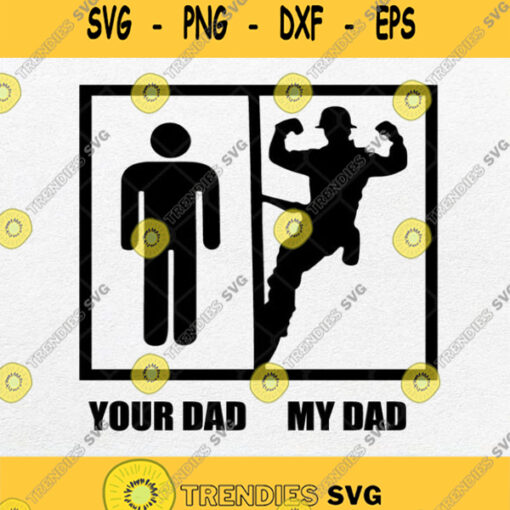 Lineman Your Dad My Dad Svg Png Dxf Eps Clipart Silhouette