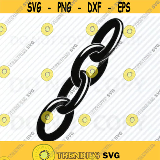 Link Chain SVG Files For Cricut Chains Silhouette Clip Art SVG Eps Chains Png dxf ClipArt Link chain Vector images Design 55