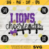 Lions Cheerleader SVG Team Spirit Heart Sport png jpeg dxf Commercial Use Vinyl Cut File Mom Dad Fall School Pride Football Mom 1226