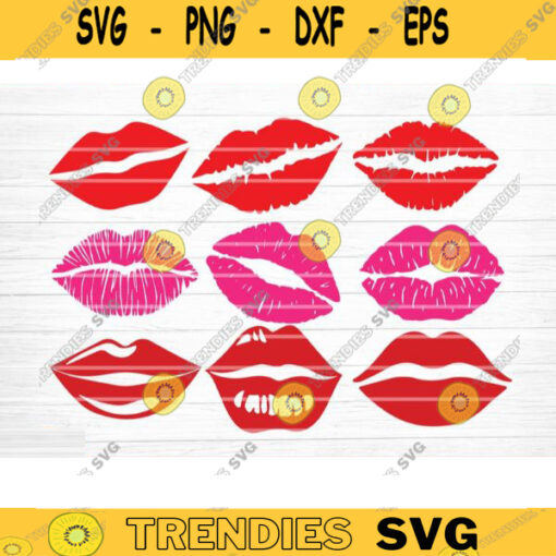 Lips Bundle Svg Lips Silhouette Svg Lips Svg Lips Clipart Kiss bundle Svg Kiss Silhouette Svg Digital Print Instant download Cricut Design 157 copy
