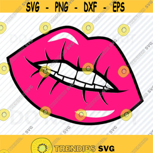 Lips SVG Files For Cricut Silhouette Lips Vector Images Clipart Cutting Files SVG Image Smile Clip Art Eps Png Dxf Teeth and lips png Design 457