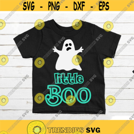 Little Boo SVG Halloween SVG Ghost svg Little Boo Sublimation PNG Funny Halloween svg Baby Halloween svg for shirt Design 436.jpg