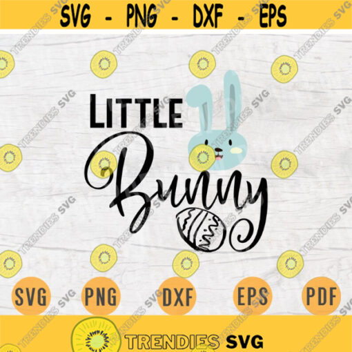 Little Bunny Easter SVG File Easter Quote Svg Cricut Cut Files INSTANT DOWNLOAD Cameo Bunny File Easter Svg Iron On Shirt n108 Design 240.jpg