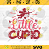 Little Cupid SVG Cut File Valentines Day SVG Valentines Couple Svg Love Couple Svg Valentines Day Shirt Silhouette Cricut Design 1430 copy