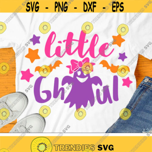 Little Ghoul Svg Halloween Svg Girl Ghost Svg Dxf Eps Png Kids Svg Boo Svg Little Girls Cut Files Baby Costume Svg Silhouette Cricut Design 2595 .jpg