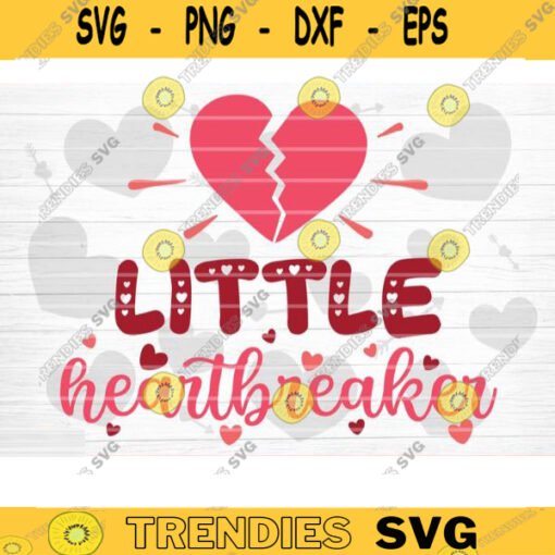 Little Heartbreaker SVG Cut File Valentines Day SVG Valentines Couple Svg Love Couple Svg Valentines Day Shirt Silhouette Cricut Design 1426 copy