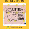 Little Llama svgLittle Llama gives mama drama svgKids design svgKids shirt svgLlama svgLlama drama svgBaby svgLittle Llama shirt svg