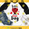 Little Love Bug Svg Valentines Day Svg Kids Valentine Cut Files Ladybug Svg Dxf Eps Png Baby Shirt Design Toddler Silhouette Cricut Design 3097 .jpg