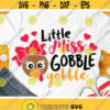 Little Miss Gobble Gobble Svg Girls Thanksgiving Svg Dxf Eps Png Girl Turkey Svg Fall Cut File Kids Svg Baby Clipart Silhouette Cricut Design 123 .jpg