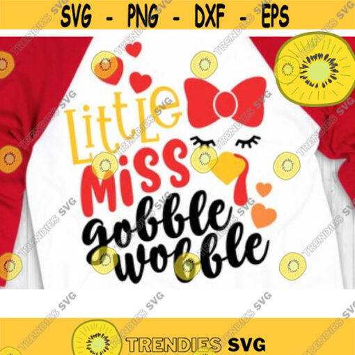 Little Miss Gobble Wobble Svg Turkey Face Svg Thanksgiving Kids Svg Thanksgiving Girl Svg Miss Thanksgiving Svg Turkey Girl Svg Design 29 .jpg