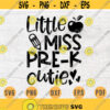 Little Miss Pre K Cutie Svg Pre K Vector Svg School Kindergarten Svg Cricut Cut Files Svg Digital INSTANT DOWNLOAD Svg Iron Shirt n837 Design 193.jpg