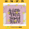 Little Miss Second Grade svg2nd grade shirt svgBack to School cut fileFirst day of school svg for cricutSecond grade quote svg