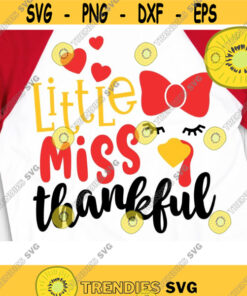 Little Miss Thankful Svg, Turkey Face Svg, Thanksgiving Kids Svg, Thanksgiving Girl Svg, Miss Thanksgiving Svg, Turkey Girl Svg Design -671