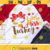 Little Miss Turkey Svg Girls Thanksgiving Svg Dxf Eps Png Baby Girl Cut Files Thankful Newborn Svg Kids Shirt Design Silhouette Cricut Design 1113 .jpg