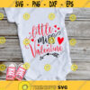 Little Miss Valentine SVG Girl Valentines day SVG Kids Valentines Valentines day cut files