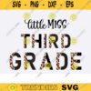 Little Miss third Grade SVG png Little Miss 3rd Grade SVG png half leopard cheetag print little miss 3rd grade png svg 3rd Grade svg Design 1643 copy