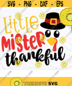 Little Mister Thankful Svg, Turkey Face Svg, Thanksgiving Kids Svg, Thanksgiving Boy Svg, Mister Thanksgiving Svg, Turkey Boy Svg Design -28