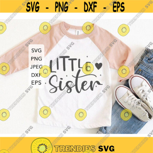 Little Sister PNG SVG Digital Cut File.jpg