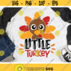 Little Turkey Svg Little Brother Svg Thanksgiving Svg Dxf Eps Png Boy Turkey Cut File Kids Shirt Design Fall Clipart Silhouette Cricut Design 271 .jpg