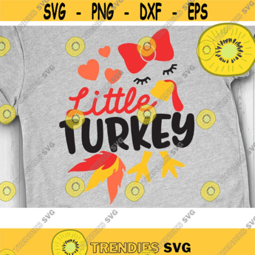Little Turkey Svg Turkey Face Svg Thanksgiving Kids Svg Thanksgiving Girl Svg Miss Thanksgiving Svg Turkey Girl Svg Turkey Baby Svg Design 663 .jpg