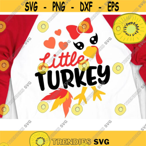 Little Turkey Svg Turkey Face Svg Thanksgiving Kids Svg Thanksgiving Girl Svg Miss Thanksgiving Svg Turkey Girl Svg Turkey Baby Svg Design 669 .jpg
