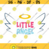 Little angel SVG png dxf Cutting files Cricut Funny Cute svg Design 641