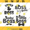 Little boss svg baby boss svg mr little boss svg png dxf Cutting files Cricut Cute svg designs print for t shirt quote svg baby set Design 173