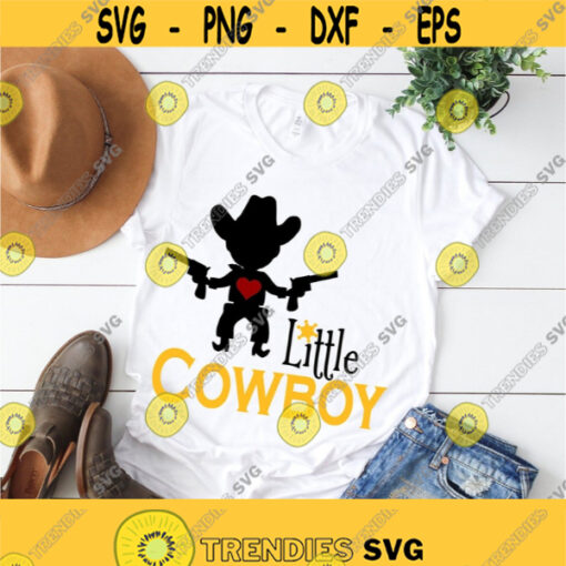 Little boy svg cowboy svg Big brother svg Rodeo svg Western svg country svg Wild west svg iron on clipart SVG DXF eps png Design 351