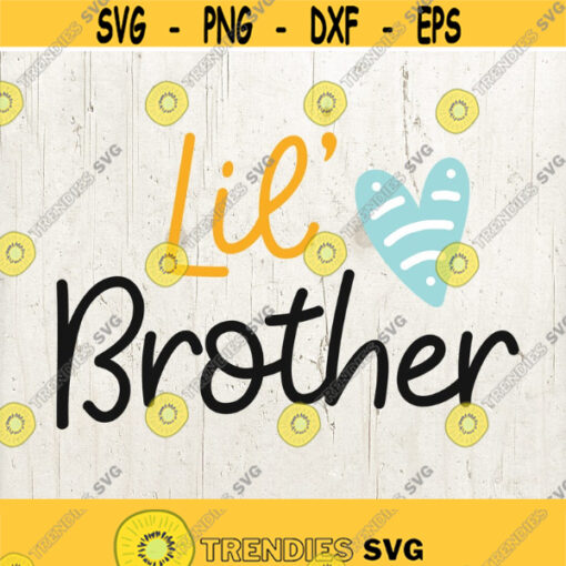 Little brother SVG file brother svg little brother design SVG eps dxf png jpeg pdf Design 705