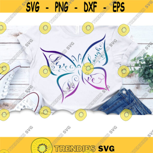 Live Free SVG Butterfly SVG Inspirational Quote SVG Svg Files For Cricut Iron On Transfer Butterfly Cut Files Butterfly Download .jpg