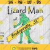 Lizard Man One Two or Three Color svg png ai eps and dxf file types Can be used for decals printing t shirts CNC and more Design 364