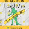 Lizard Man South Carolina Lizard Man Lizardman SVG png ai eps dxf digitals files for cut file projects Design 309