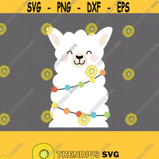 Llama SVG. Birthday Party Llama Fun Cut Files. Funny Animals Vector Files for Cutting Machine. png dxf eps Digital Instant Download Design 840