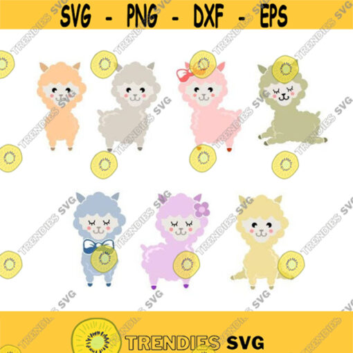 Llama Sheep Cuttable Design SVG PNG DXF eps Designs Cameo File Silhouette Design 579