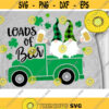 Loads of Beer Svg Particks Gnome Svg St Patricks Day Gnomies Svg Gnome Svg St Patricks Truck Svg dxf eps png Design 618 .jpg