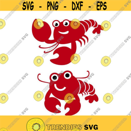 Lobster Maine Design SVG PNG DXF eps Designs Cameo File Silhouette Design 327