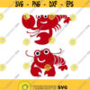 Lobster cuttable Design SVG PNG DXF eps Designs Cameo File Silhouette Design 31