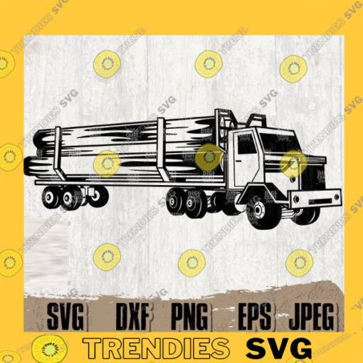 Logging truck Digital Downloads Logging Truck Svg Log Truck Svg Logging Truck Clipart Log Truck Png Logging Truck Stencil Truck Svg copy