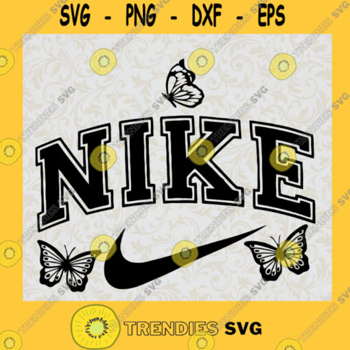 Logo Nike butterfly SVG Nike Fashion SVG Nike Just It Do SVG