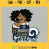Los Angeles Rams Girl SVG PNG DXF EPS 1