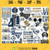 Los Angeles Rams NFL SVG Bundle 1