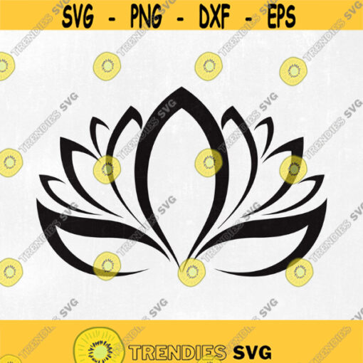 Lotus Flower svg Lotus Flower Lotus svg png jpg eps dxf studio.3 Cut files for Cricut and Silhouette Clipart Instant Download. Design 273