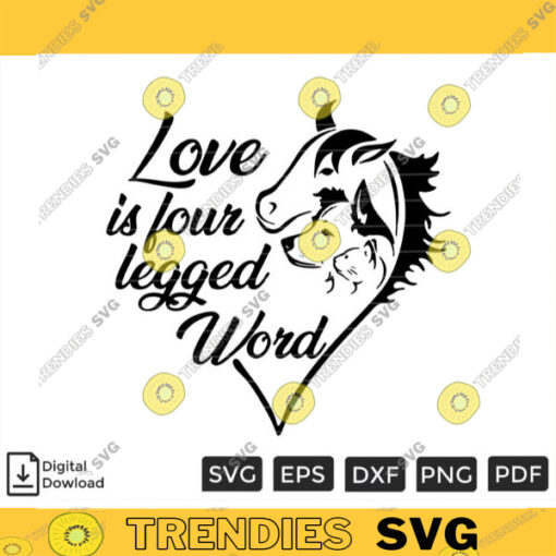 Love Animals Heart SVG PNG Custome File Printable File for Cricut Silhouette