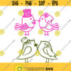 Love Birds Wedding Heart Bird Love Valentines Day Love Cuttable Design SVG PNG DXF eps Designs Cameo File Silhouette Design 1889